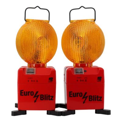 Warnblitzleuchte FLARE, orange, gelbe LEDs Batteriebetrieben