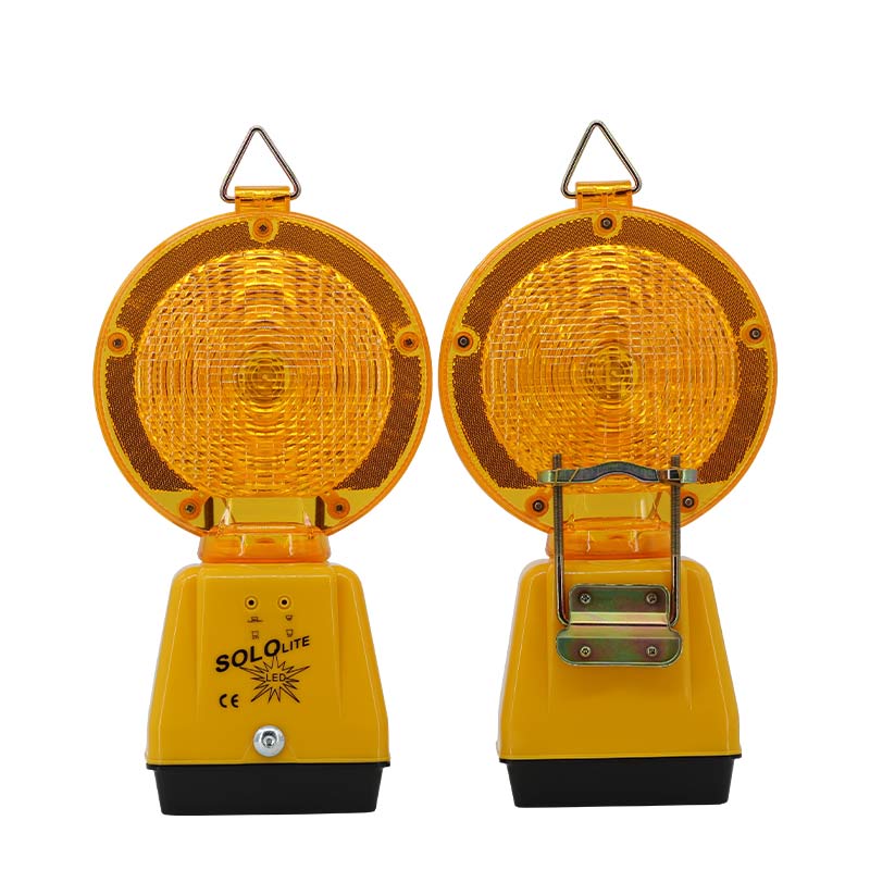 Baustellenleuchte Warnleuchte LED Baustellenlampe Rot oder Gelb