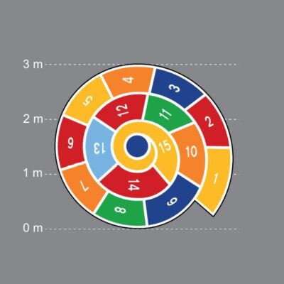 DecoMark® Schneckenhaus 1-15