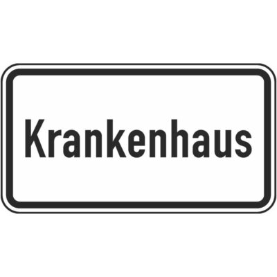 Verkehrszeichen 1012-53 Krankenhaus | gemäß StVO