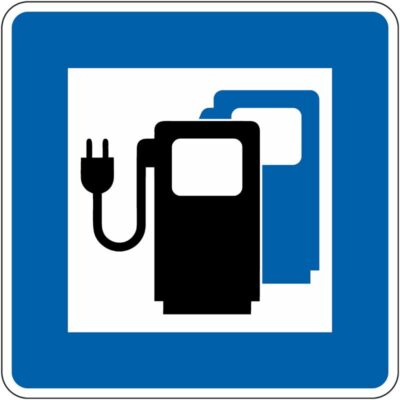 Verkehrszeichen 365-65 Ladestation für Elektrofahrzeuge | gemäß StVO