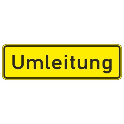 Verkehrszeichen 457.1 Umleitungsankündigung | gemäß StVO